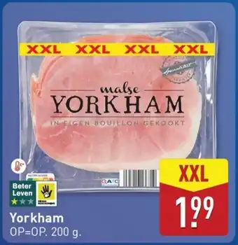 ALDI Yorkham aanbieding
