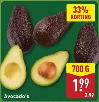 ALDI Avocado's aanbieding