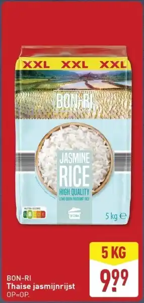ALDI BON-RI Thaise jasmijnrijst aanbieding