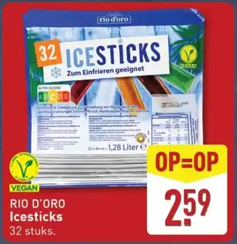 ALDI Rio d'oro Icesticks aanbieding