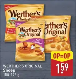 ALDI Werther's original Snoep aanbieding