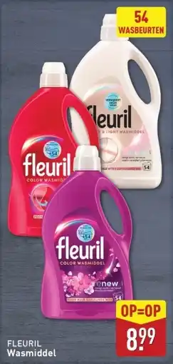 ALDI Fleuril Wasmiddel aanbieding