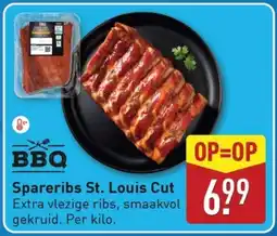 ALDI BBQ Spareribs St. Louis Cut aanbieding