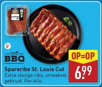 ALDI BBQ Spareribs St. Louis Cut aanbieding