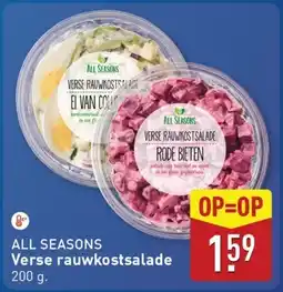ALDI ALL SEASONS Verse rauwkostsalade aanbieding
