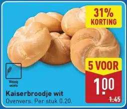 ALDI Kaiserbroodje wit aanbieding