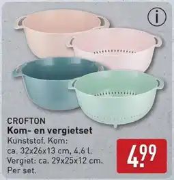 ALDI Crofton Kom en vergietset aanbieding
