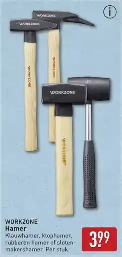 ALDI Workzone hamer aanbieding
