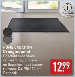ALDI Home creation Droogloopmat aanbieding
