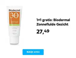 Plein.nl Biodermal Zonnefluïde Gezicht aanbieding