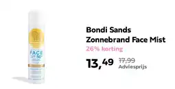 Plein.nl Bondi Sands Zonnebrand Face Mist aanbieding