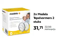Plein.nl 2x Medela Tepelvormers aanbieding