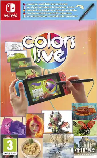 Amazon Colors Live - Switch (inclusief pen) aanbieding