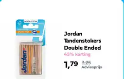 Plein.nl Jordan Tandenstokers Double Ended aanbieding