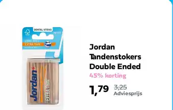 Plein.nl Jordan Tandenstokers Double Ended aanbieding