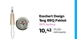 Plein.nl Esschert Design Tang BBQ Pakket aanbieding