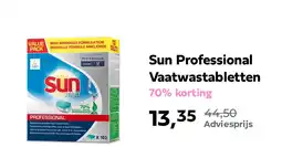 Plein.nl Sun Professional Vaatwastabletten aanbieding