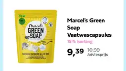 Plein.nl Marcel's Green Soap Vaatwascapsules aanbieding