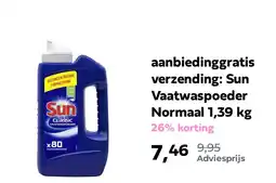 Plein.nl Sun Vaatwaspoeder Normaal aanbieding