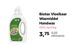 Plein.nl Biotex Vloeibaar Wasmiddel aanbieding