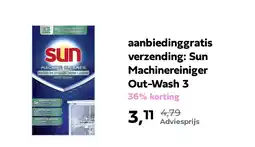 Plein.nl Sun Machinereiniger Out Wash 3 aanbieding