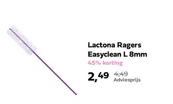 Plein.nl Lactona Ragers Easyclean L 8mm aanbieding