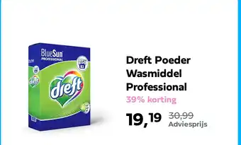 Plein.nl Dreft Poeder Wasmiddel Professional aanbieding