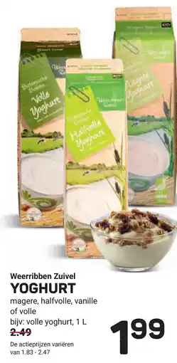 Ekoplaza Weerribben Zuivel Yoghurt aanbieding