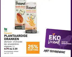 Ekoplaza Plantaardige Dranken aanbieding