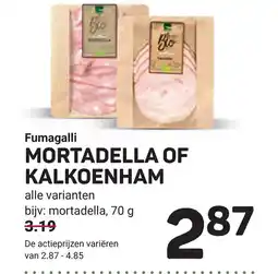 Ekoplaza Fumagalli Mortadella of kalkoenham aanbieding