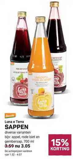 Ekoplaza Luna e Terra Sappen aanbieding