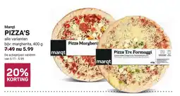 Ekoplaza Marqt Pizza's aanbieding