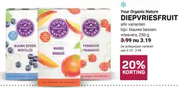 Ekoplaza Your organic nature Diepvriesfruit aanbieding