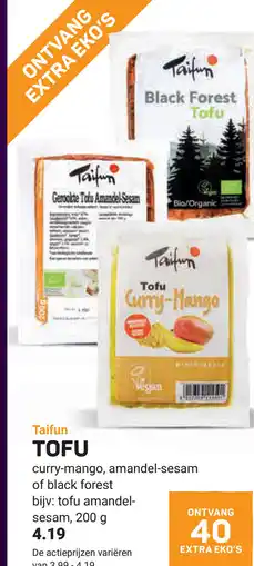 Ekoplaza Taifun Tofu aanbieding