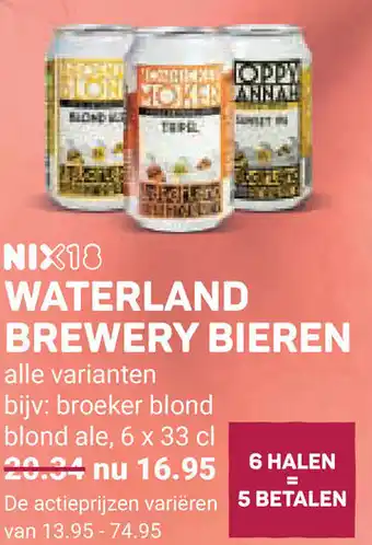 Ekoplaza Waterland brewery bieren aanbieding