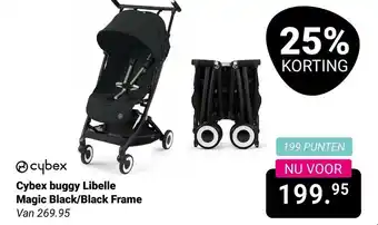 Van Asten BabySuperstore Cybex buggy Libelle Magic Black/Black Frame aanbieding