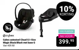 Van Asten BabySuperstore Cybex autostoel Cloud G I-Size Magic Black/Black met base G aanbieding
