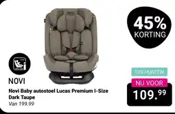 Van Asten BabySuperstore Novi Baby autostoel Lucas Premium I-Size Dark Taupe aanbieding