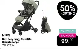 Van Asten BabySuperstore Novi Baby buggy Travel Go Green Melange aanbieding