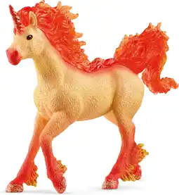 Amazon schleich 70756 Elementa Feuereinhorn Hengst, voor kinderen vanaf 5-12 jaar, Bayala speelfiguur aanbieding