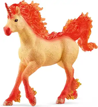 Amazon schleich 70756 Elementa Feuereinhorn Hengst, voor kinderen vanaf 5-12 jaar, Bayala speelfiguur aanbieding