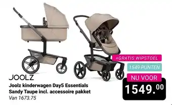 Van Asten BabySuperstore Joolz kinderwagen Day5 Essentials Sandy Taupe aanbieding