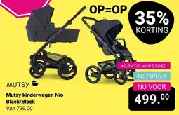 Van Asten BabySuperstore Mutsy kinderwagen Nio Black/Black aanbieding
