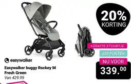 Van Asten BabySuperstore Easywalker buggy Rockey M Fresh Green aanbieding