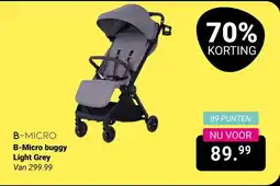 Van Asten BabySuperstore B-Micro buggy Light Grey aanbieding