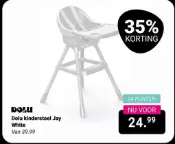 Van Asten BabySuperstore Dolu kinderstoel Jay White aanbieding