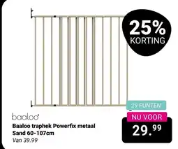 Van Asten BabySuperstore Baaloo traphek Powerfix metaal Sand aanbieding