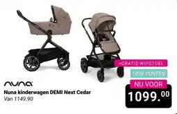 Van Asten BabySuperstore Nuna kinderwagen DEMI Next Cedar aanbieding
