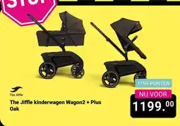 Van Asten BabySuperstore The Jiffle kinderwagen Wagon2 + Plus Oak aanbieding