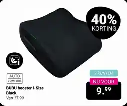 Van Asten BabySuperstore BUBU booster I-Size Black aanbieding